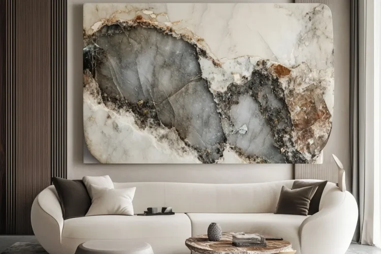 Wall Art with Labradorite | Bali Labradorite