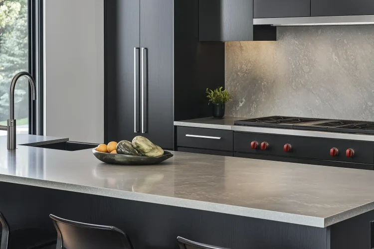 Cabinet Kitchen with Labradorite | Bali Labradorite