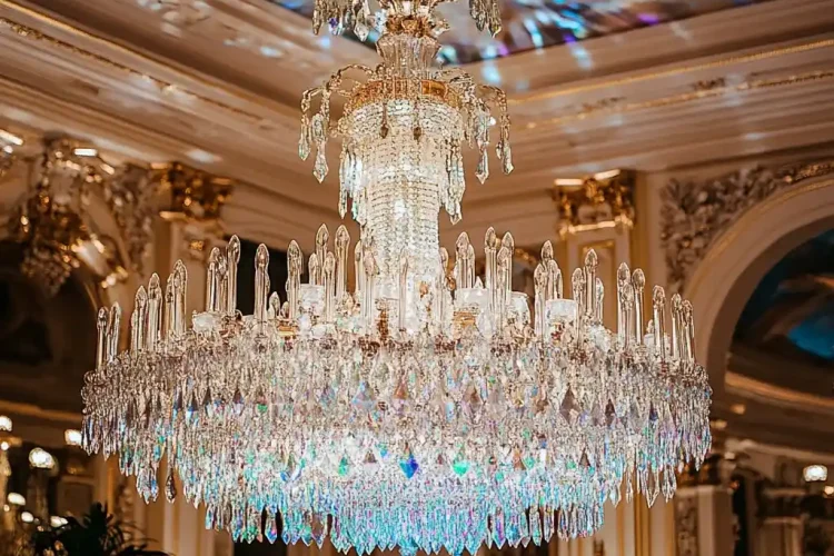 Chandelier with Labradorite | Bali Labradorite