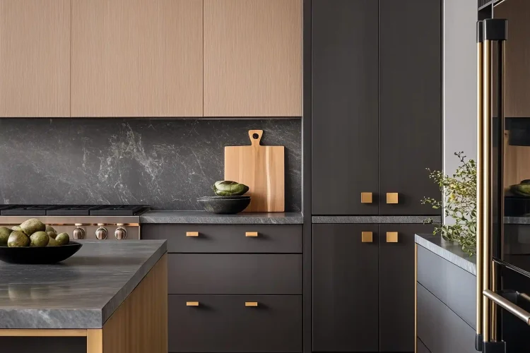 Cabinet Kitchen with Labradorite | Bali Labradorite