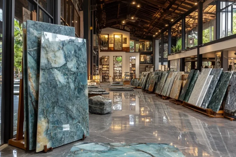 Warehouse with Labradorite Stone in Bali | Bali Labradorite | Selling in Bali