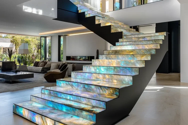 Modern House with Labradorite | Bali Labradorite