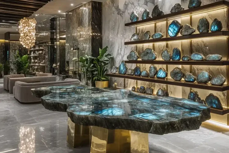 Room with Labradorite Stone in Bali | Bali Labradorite | Selling in Bali