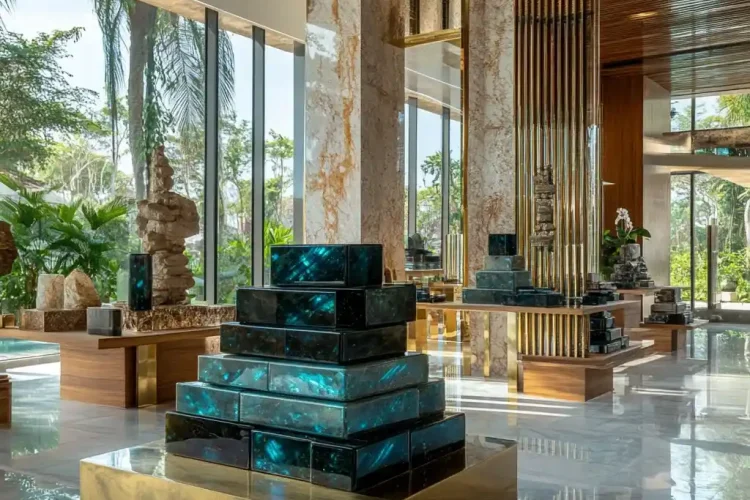 Hotel with Labradorite in Bali | Bali Labradorite | Selling in Bali